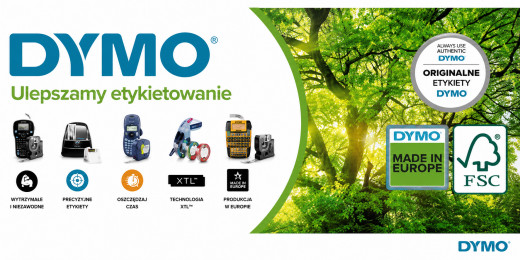 Drukarki, etykiety i taśmy DYMO