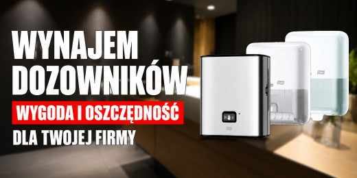 Wynajem dozowników TORK